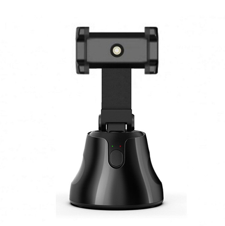 Multifunktionaler, tragbarer, kabelloser selfie-stick für haustiere mit smartphone-halterung (360 °-autofokus, objektverfolgung): Schwarz