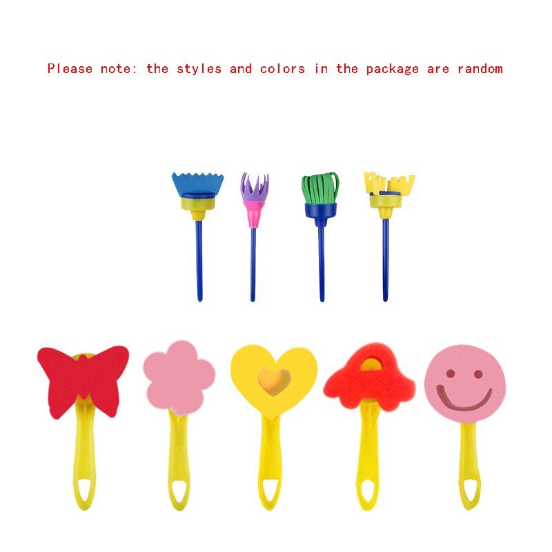Children's Painting Set Painting Tools Kindergarten DIY Sponge Seal Painting Brush Painting Tools Art Supplies