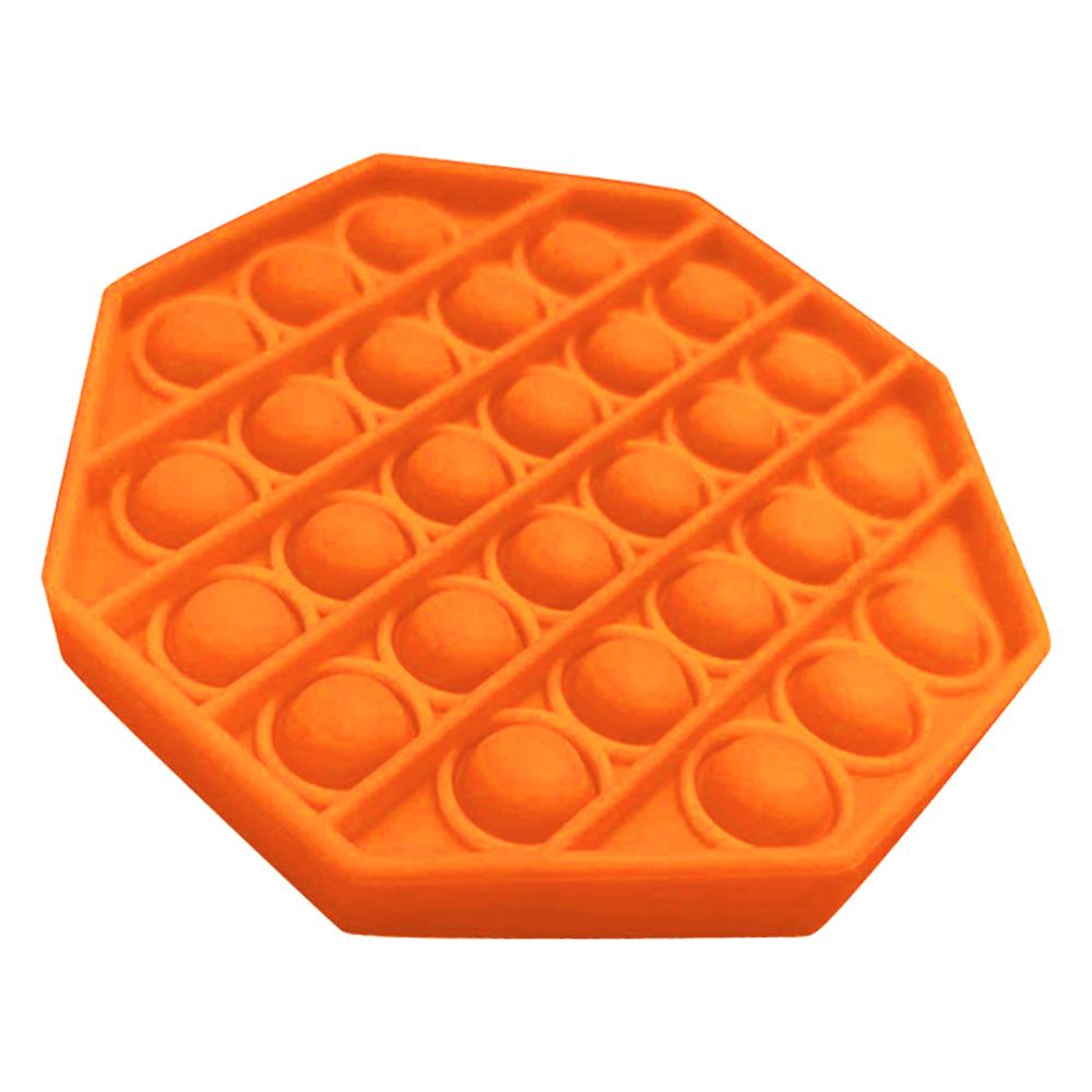 Silicone Stress Reliever Toys Adults Kids Pus Bubble Sensory Fidget Squeeze Educational Puzzle Toys