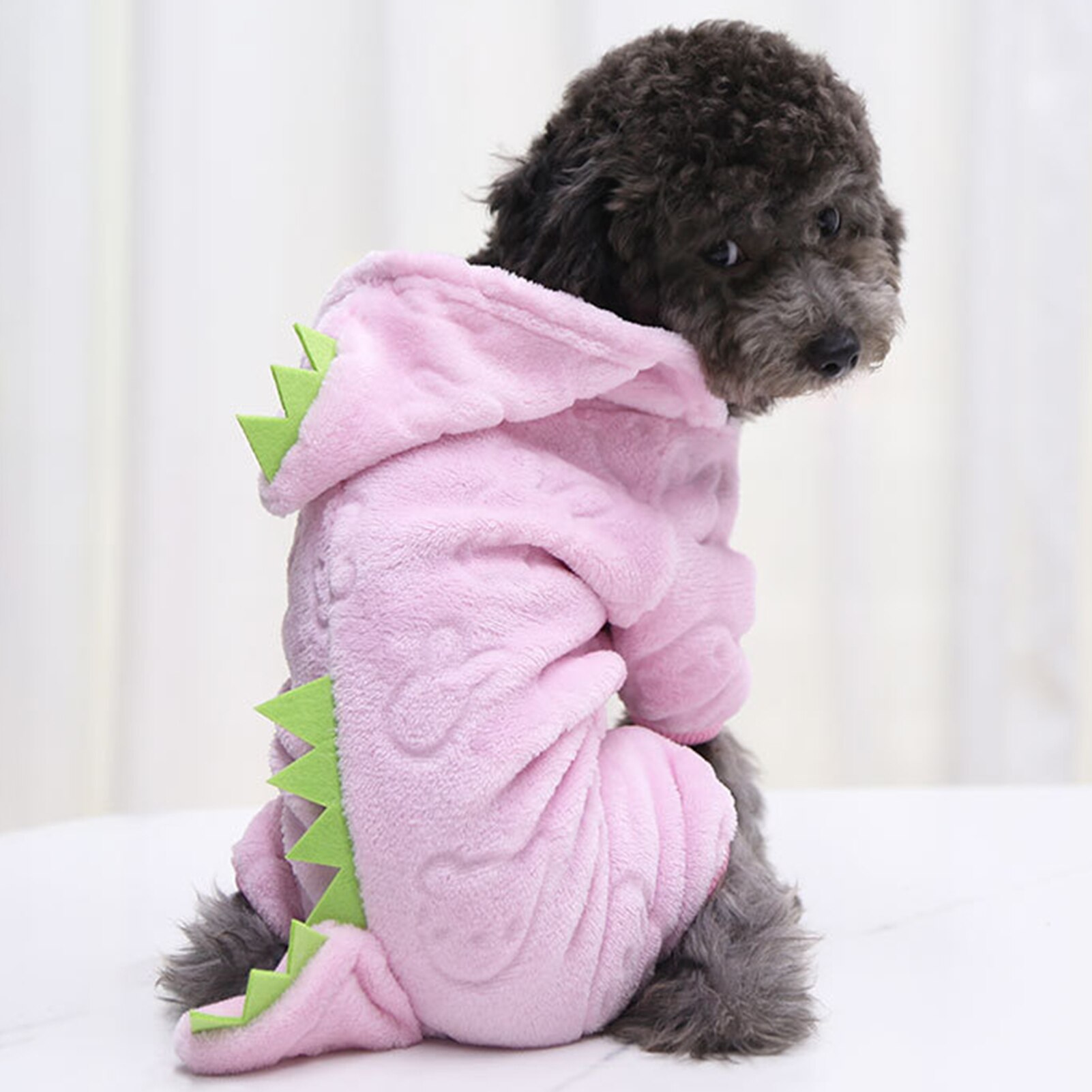 Polaire dinosaure Transformation sweat à capuche chat pour animaux de compagnie à quatre pattes chien vêtements petit chien vêtements pour animaux de compagnie pour grands chiens