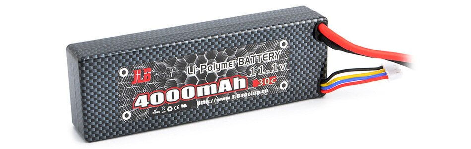 JLB EA1067 LI-PO BATTERIJ (11.1 v 4000 mah 30C) CHEETAH 11101 21101 1/10 RC Auto Onderdelen