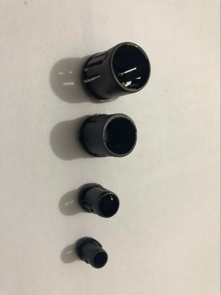 5 stks Zwart Plastic Lamp LED Diode Houder Zwart Clip Bezel Socket Mount 3mm/5mm/8 mm/10mm