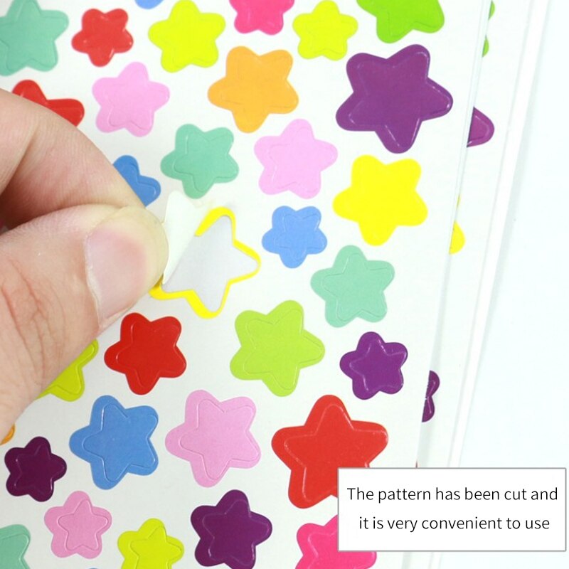 Kawaii Cartoon Dots Love heart Stickers Patterns Cute Stationery Sticker Decorative collage Scrapbooking planner Album aesthetic