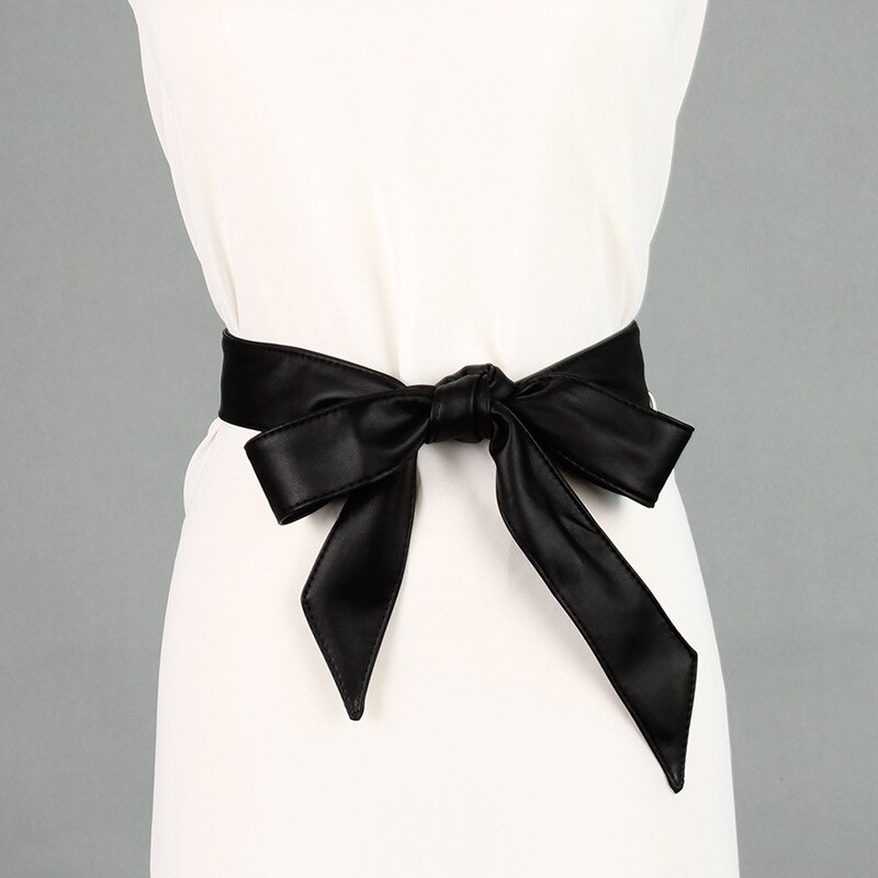 noir rouge blanc large Ceinture Corset Ceinture Femme Obi Style nœud papillon ceintures pour femmes robes Cummerbund Ceinture Femme