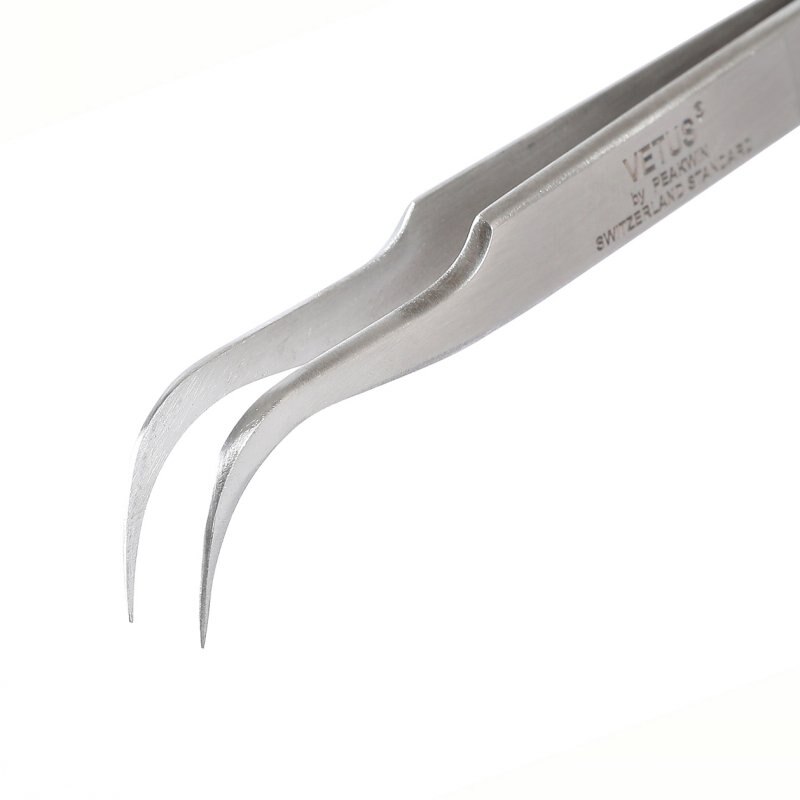 Vetus Pincet Lash Extension Pincet Scherpe Puntige Wimper Pincet