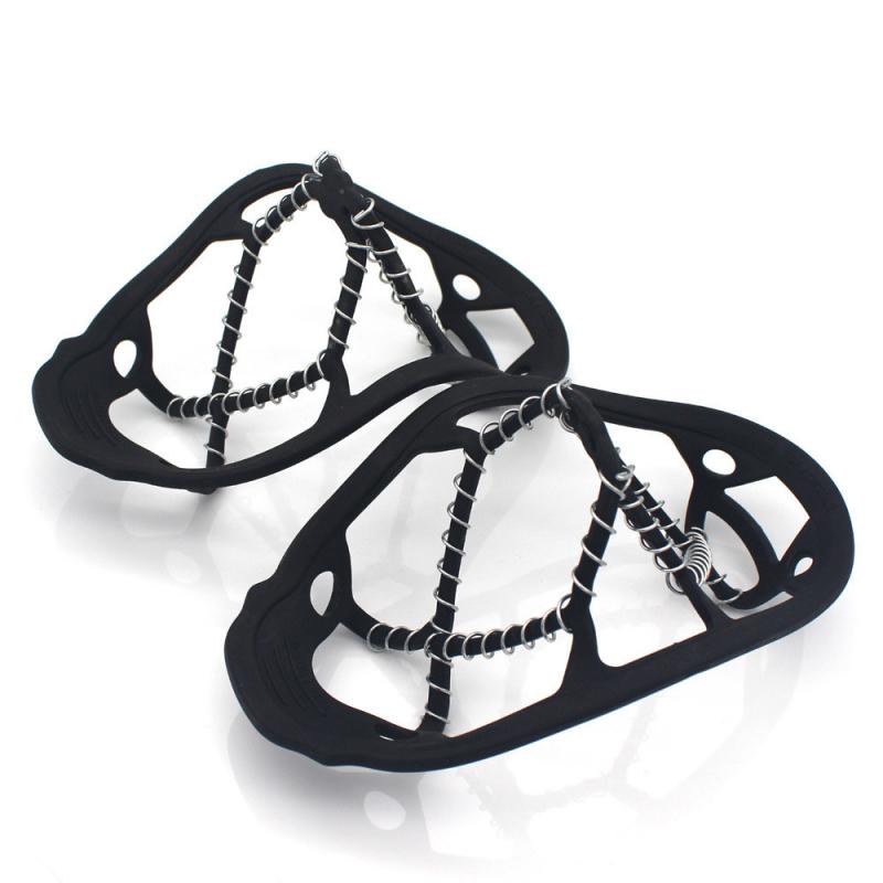 1 Paar Outdoor Sport Ice Sneeuw Gripper Schoen Cover Antislip Crampons Ice Grip Lopen Traction Cleats Ice Gripper cover Stijgijzers