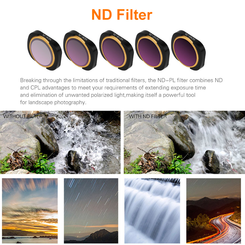 MCUV CPL NDPL ND64-PL ND32-PL ND4 ND8 Camera Lens Filter Kit for DJI OSMO POCKET Gimbal Accessories DJI OSMO Pocket Filter