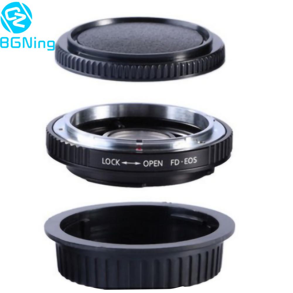 Voor fd-eos fd-canon fd lensadapterring met optische glazen focus infinity-vatting voor canon eos ef camera 500d 600d 5 d 2 6d 70d