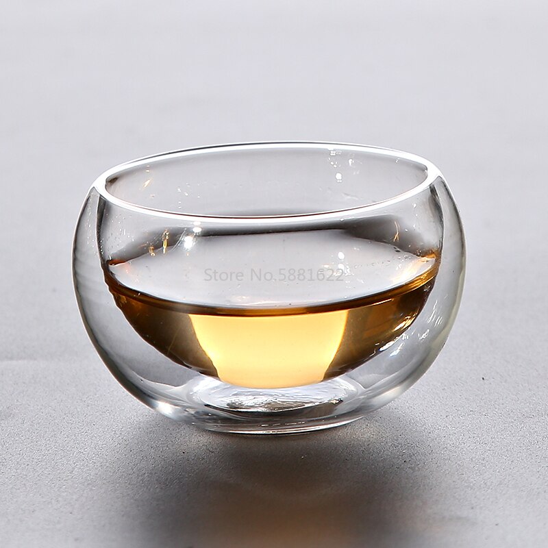 Heat-resistant Glass Cups for Coffee Transparents Teacup Glass Coffee Tea Cup