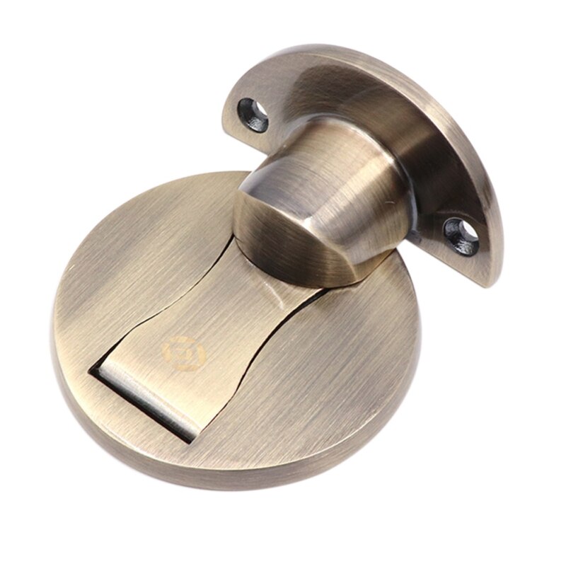 Magnetdør stopper rustfrit stål usynlig dørpropp magnetisk dørholder toiletglasdør skjult dørstophardware: C
