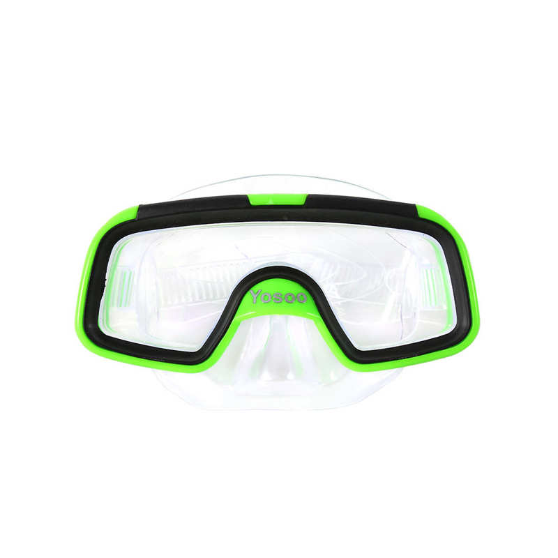 Mask and Snorkel Dive Set Silicon Blue - Junior main image 0
