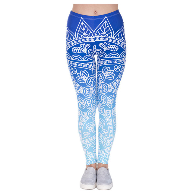 Naisten legginssit artez ympyrä kukka leggingsit kevät fitness leggins ohuet leginsit plus kokoiset matalavyötäröiset legginsit naisten gootti: 5-4