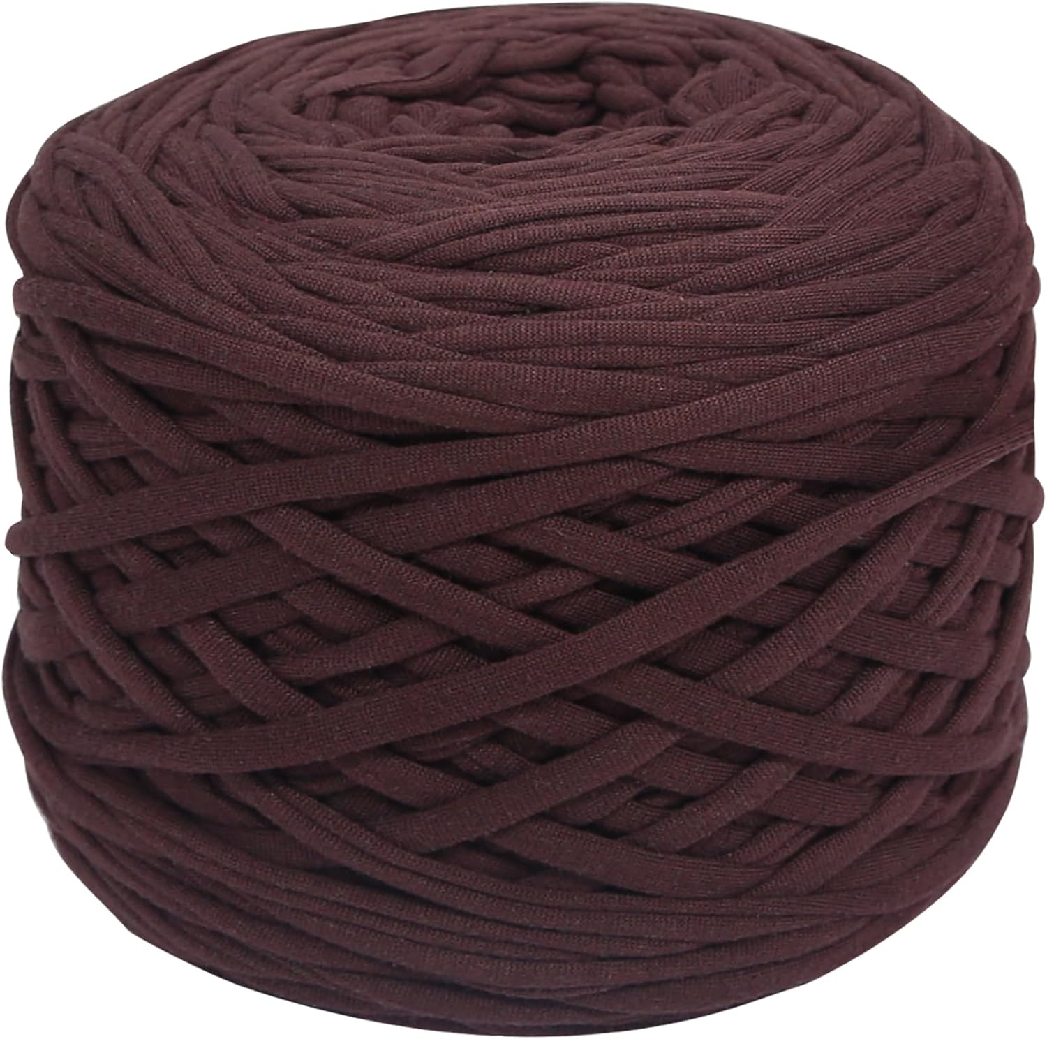 400 g/unidad de hilo de tejer grueso, tela elástica de hilo para camiseta, bolsa DIY, manta, cojín, proyectos de ganchillo: Oro