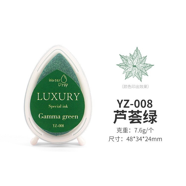 20 Rainbow Colors Diy Craft Scrapbooking Ink Pad Stamps: H