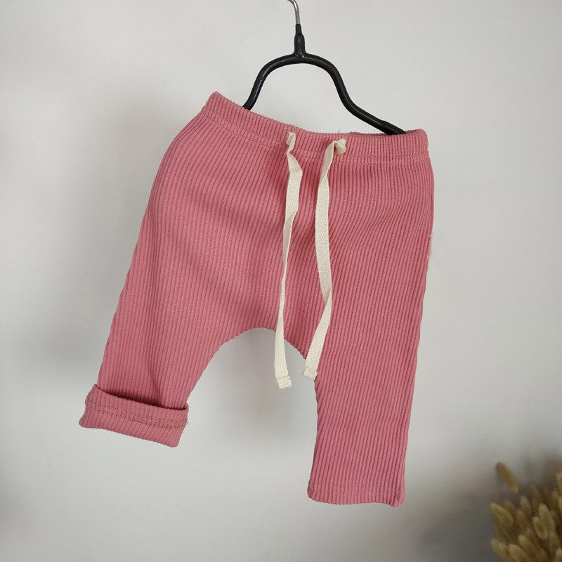 Milancel Baby Gestreepte Kleding Baby Leggings Harem Leggings Voor Meisjes Losse Stijl Baby Jongens Leggings: Rood / 6m