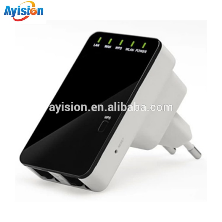 300mbps Wireless Wifi Repeater Amplifier Support Plug Eu/uk/us/au, View Wireless Repeater, Ayision/oem Product Details From