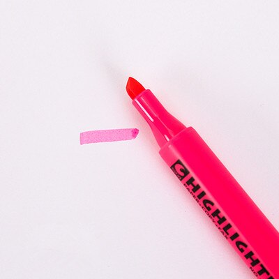 Surligneur Fluorescent multicolore, pointe burineuse: H