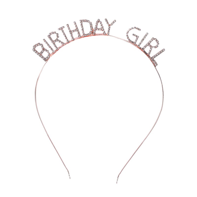 Happy Birthday European And American Birthday Party Headgear Headband Female Letters Happy Birthday Headband Women: 15