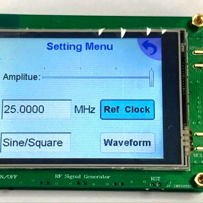 35-4400M ADF4351 RF Signal Quelle Signal Generator Welle / Punkt Frequenz Drücken Sie Sn LCD Anzeige Kontrolle