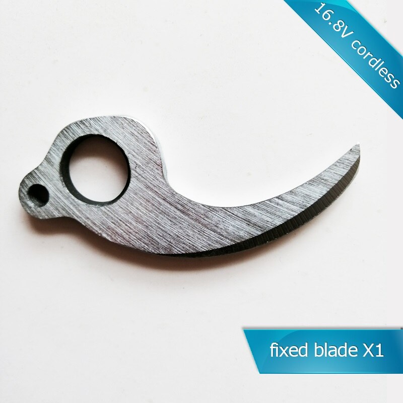 Cordless CE forged blade electric pruning scissors pruners secateurs (German imported blade): fixed blade X1