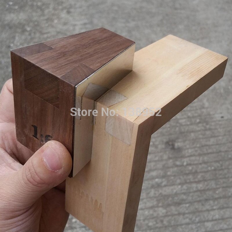 Japanese Black walnut Dovetail Saw Guide Set 1:4 1:6 1:7 1:8 Joinery Cutting Guide Angle Saw Guide Woodworking Tool Durable