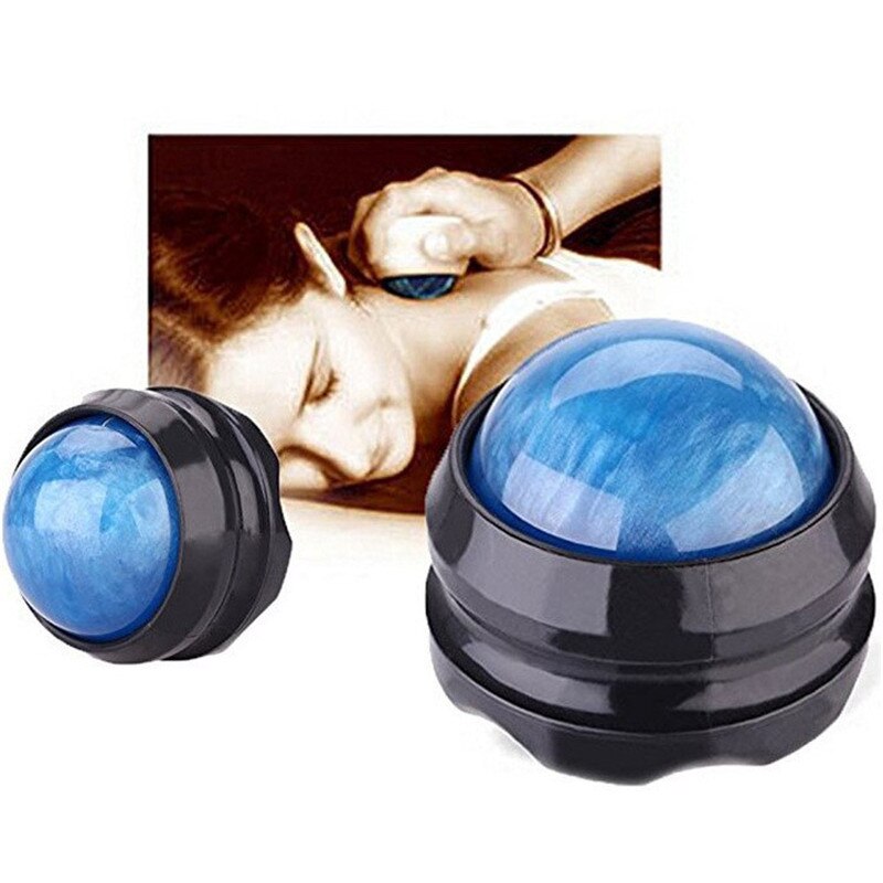 Massage Roller Ball Massager Body Therapy Foot Back Waist Hip Relaxer Stress Release Muscle Relaxation