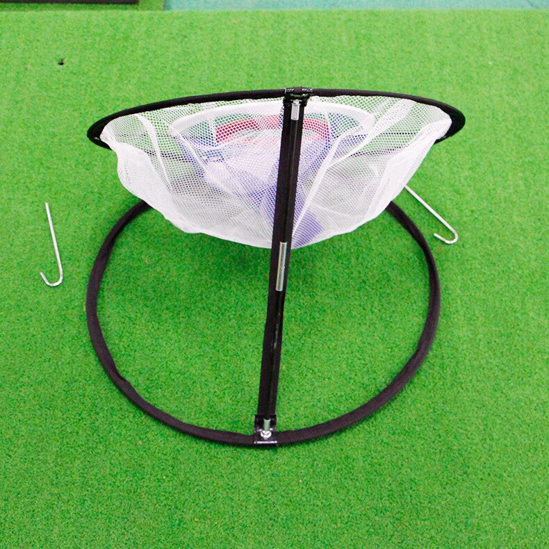 golf trelags kile nettverk lagring trening nettverk folding minne metall ball samling nett målnett