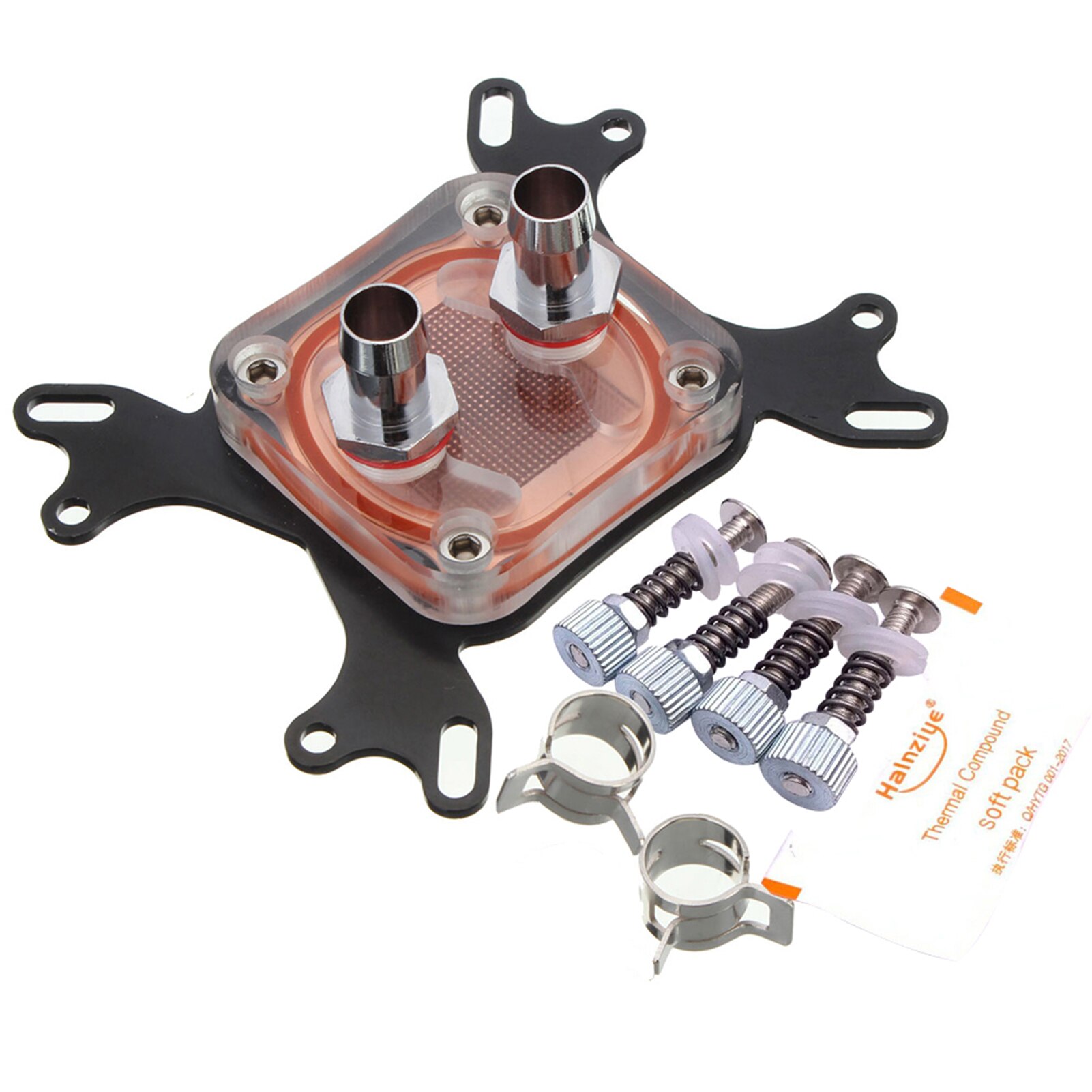 for INTEL CPU Block Water Cooling Computer CPU Block Head Copper Base Replacement