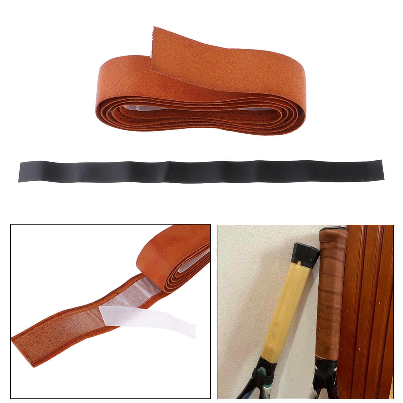 Tennis Racket Grip Tape, Tacky Tennis Grips, Absorbent and Enhanced Tennis Racquet Overgrip 1100mm x 25mm