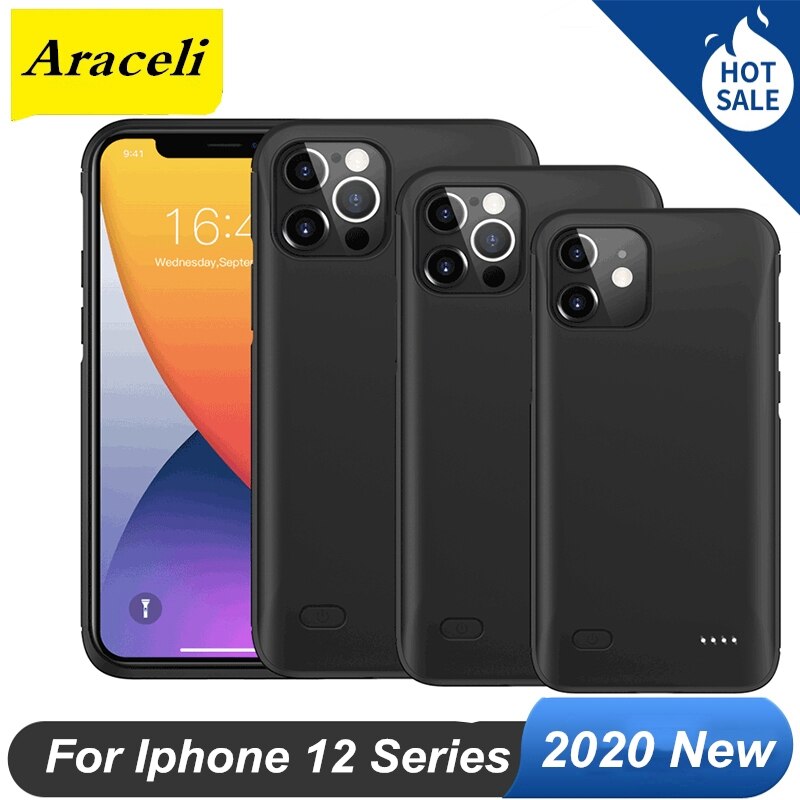 5000 Mah For iphone 12 Mini Battery Case Power Bank For Iphone 12 Pro Max 12 Pro Battery Charger Case