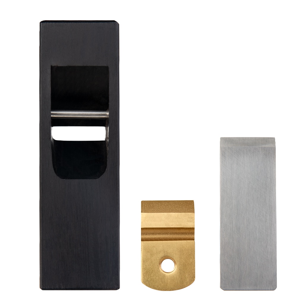 Japanese Ebony Woodworking Planer Pattern Chamfer Plane - 90MM