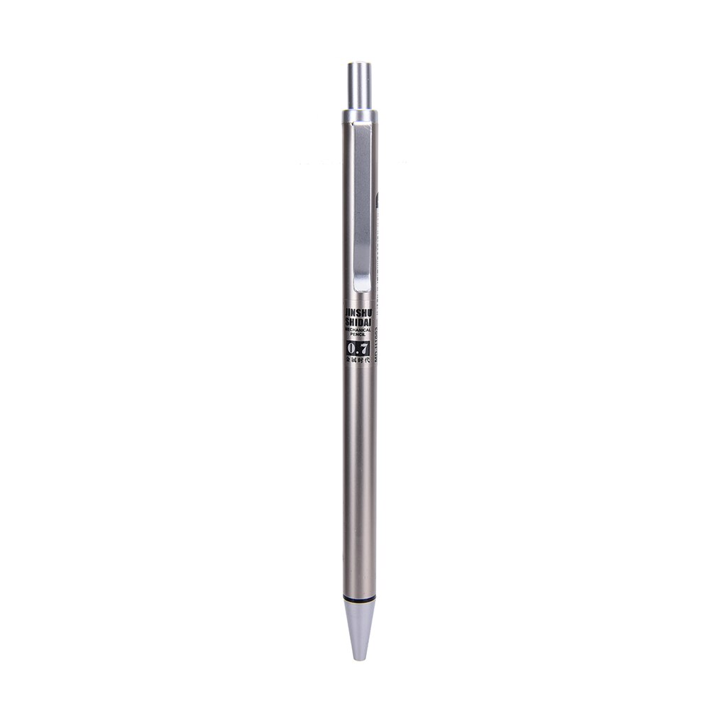 1PC 0.7mm Automatic pencils Drafting Metal Mechanical Pencil for drawing office school supplies