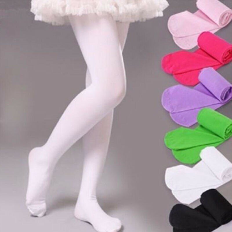 bebé recién nacido medias de algodón suave Pantyhose para niñas medias cálidas para bebé recién nacido 4-12 años de edad colores dulces