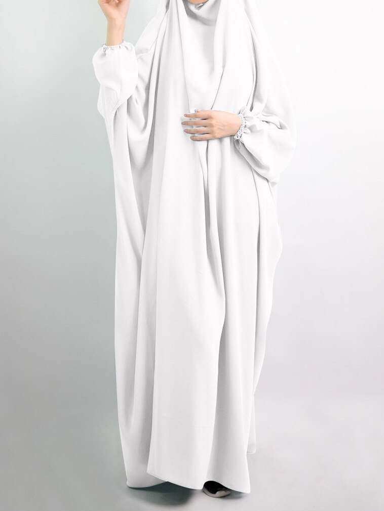 MH33 Jersey One-Layer Long Khimar | Breathable & Modest Muslim Hijab for Women main image 0