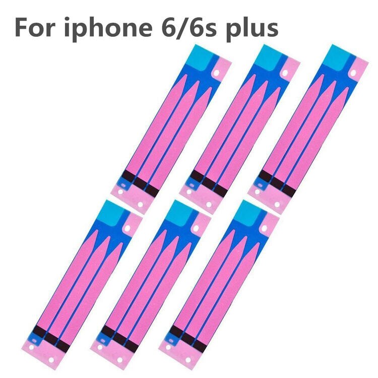 5Pcs Battery Adhesive Sticker Glue Tape Strip Replacement Part Phone Accessories For iPhone 5 5s 6 6s 7 8 Plus: For iPhone6 6S Plus