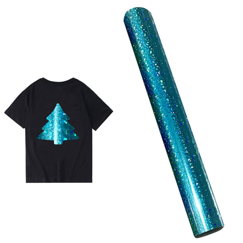 1 Roll Vinyl Heat Transfer Iron On DIY Garment Film Silhouette Paper Art Sticker Decoration Supplies: E