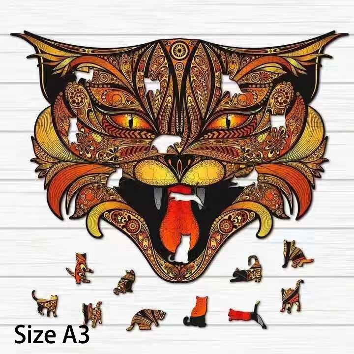 Dinosaur Butterfly Wooden Jigsaw Puzzle Wooden Puzzle Puzzles For Adults Toys Kids Christmas Toy Wooden Games Educational G I3X3
