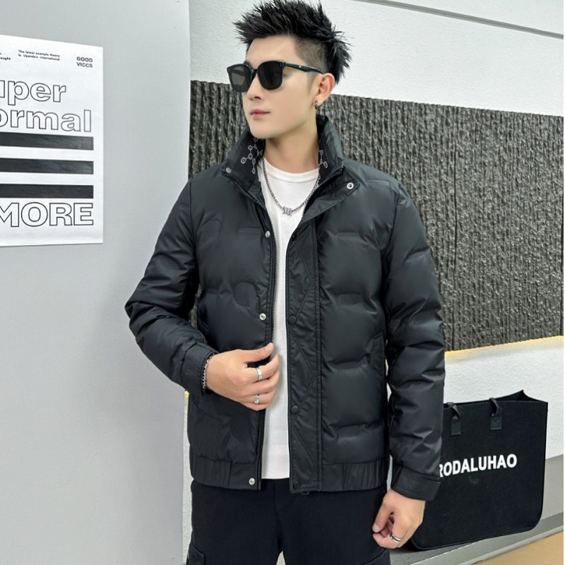 2024 weiße Ente Unten Jacke Männer Wasserdicht lässig Tragbare draussen Leichte Gepolsterte Männliche Mäntel Jacke Herbst Winter