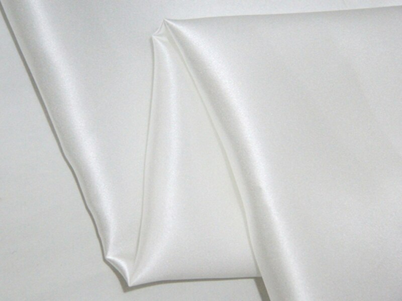 100cm*136cm Soft Mulberry Silk Charmeuse Fabric Silk Material Natural White