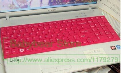 15 Inch 15.5 ''Silicone Keyboard Cover Protector Voor Sony Eb Serie Ee Cb El Eh Se F219 F24 E15 s15 E17 Serie Met Nummer Zone: allrose