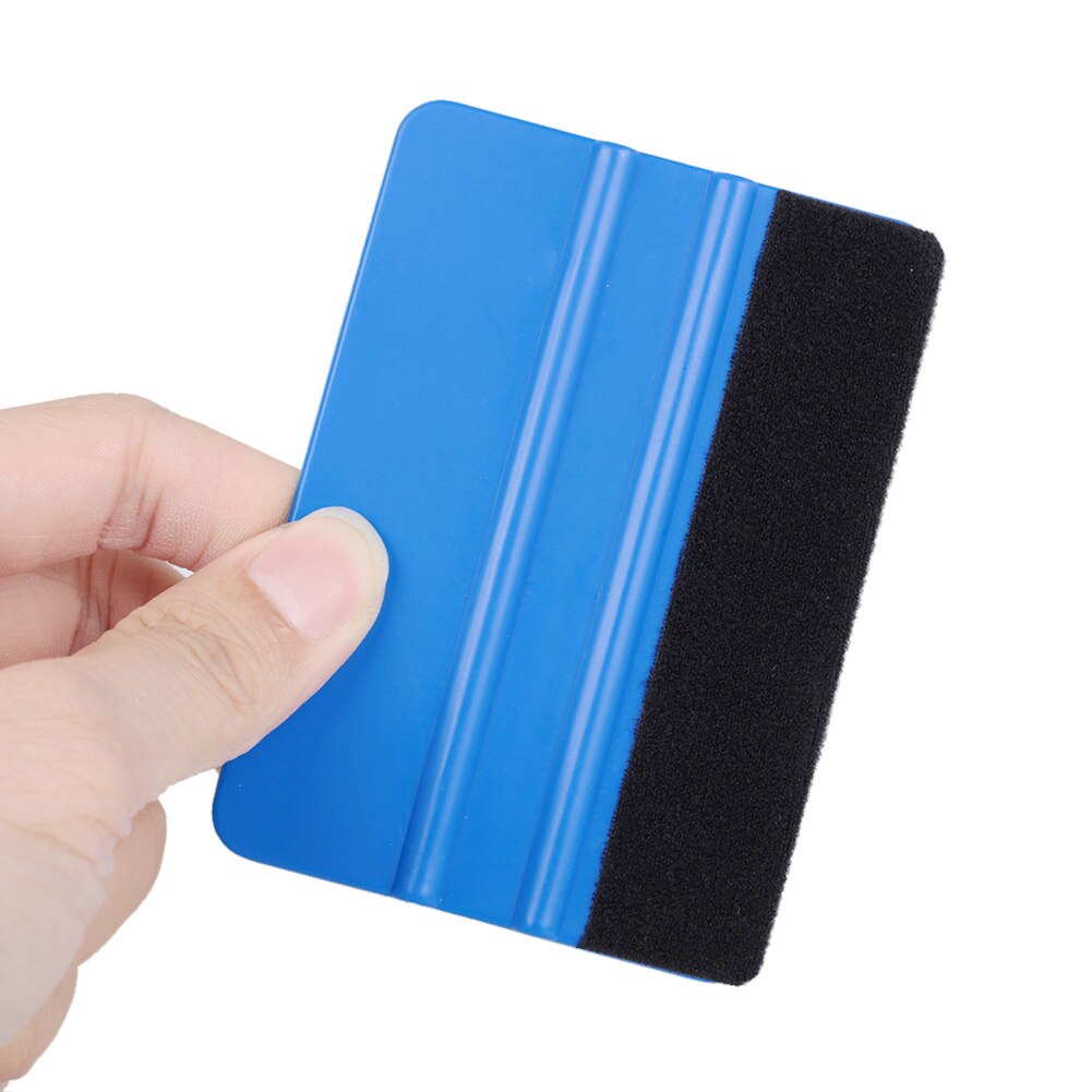 10 Stck Blau Rakel Filz Rand Schaber, Auto Decals Vinyl Verpackung &Ampere; Farbton Werkzeuge Reparatur Auto Zubehör Auf Lagerbier