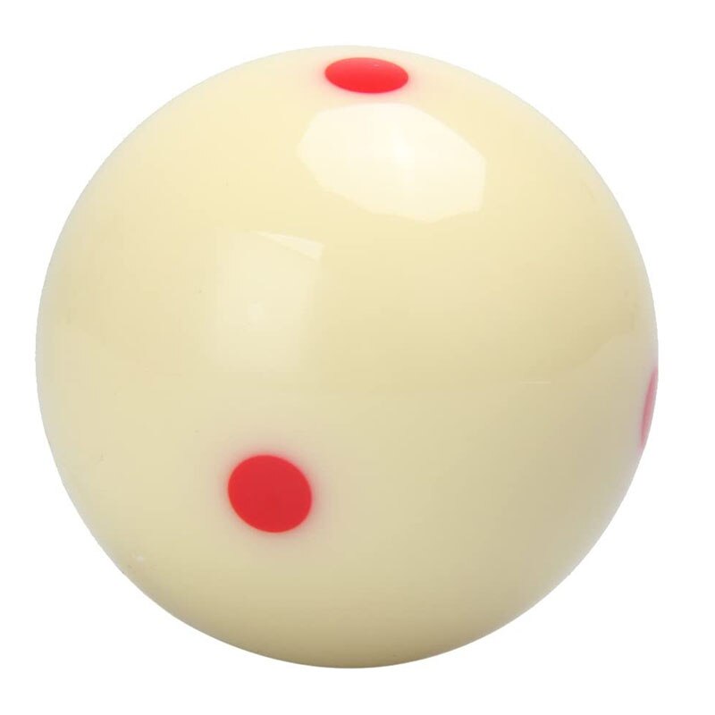 AYNEFY Boule De Billard D'Entraînement 57,2 Mm – Balle Avec Points Et Lignes Scientifiques – Accessoire Amélioration Jeu Américain Pool