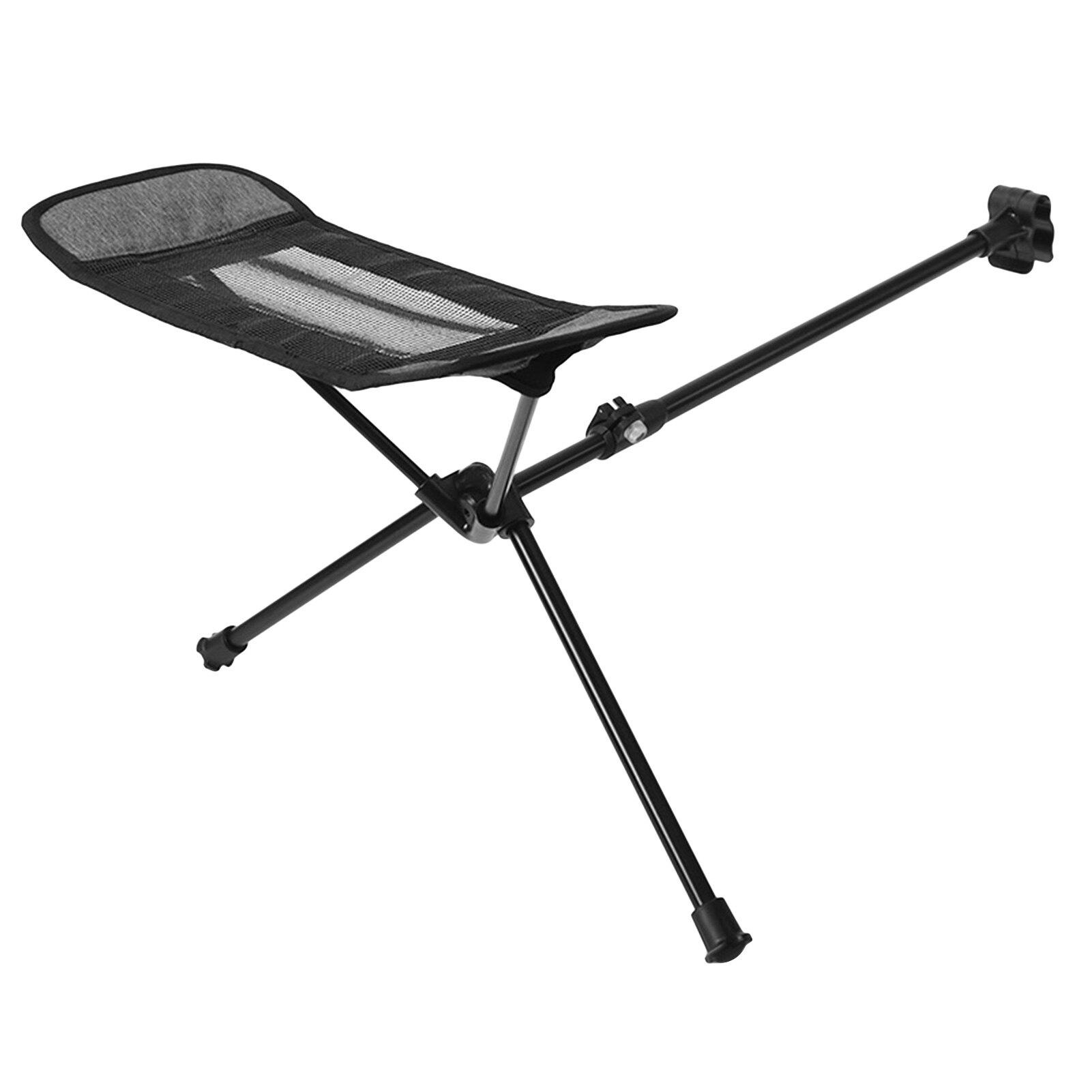 Outdoor Portable Folding Chair Footrest Recliner Foot Retractable Leg Stool