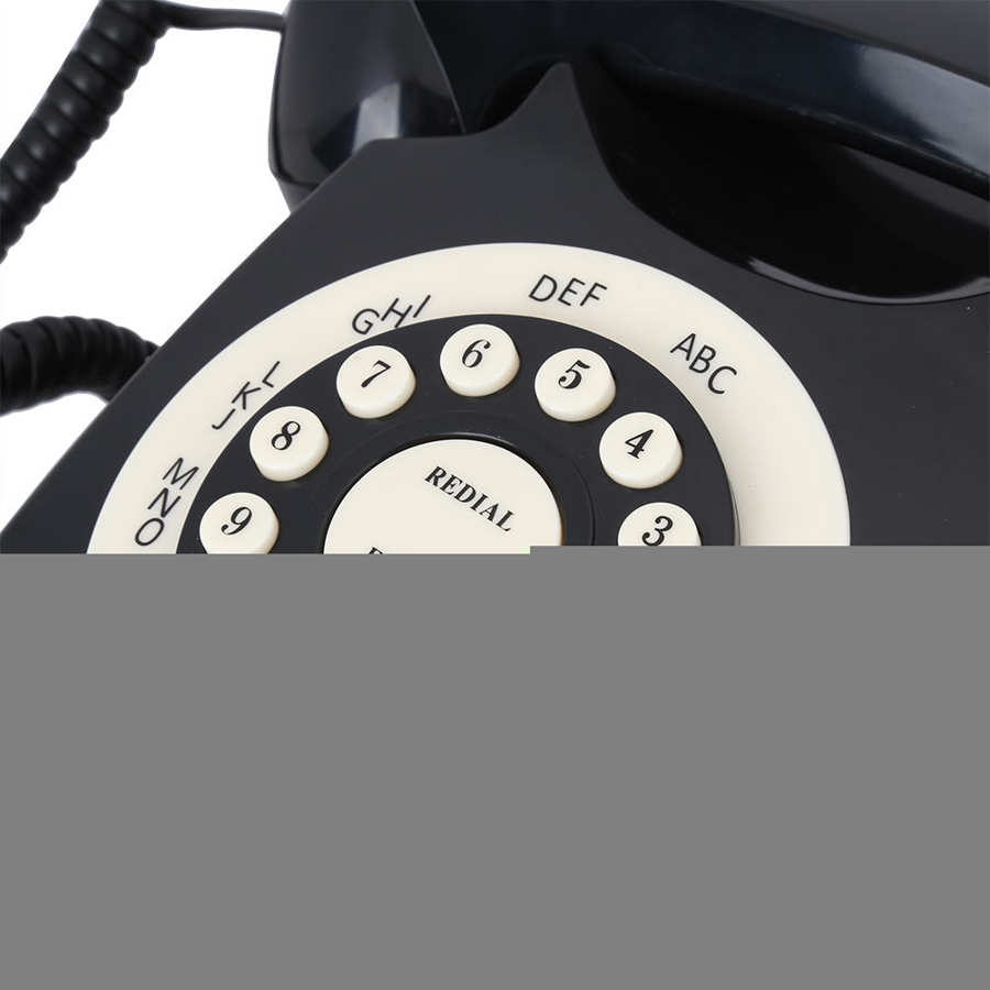 Antique European Vintag Landline Telephone Green H... – Grandado - View #10
