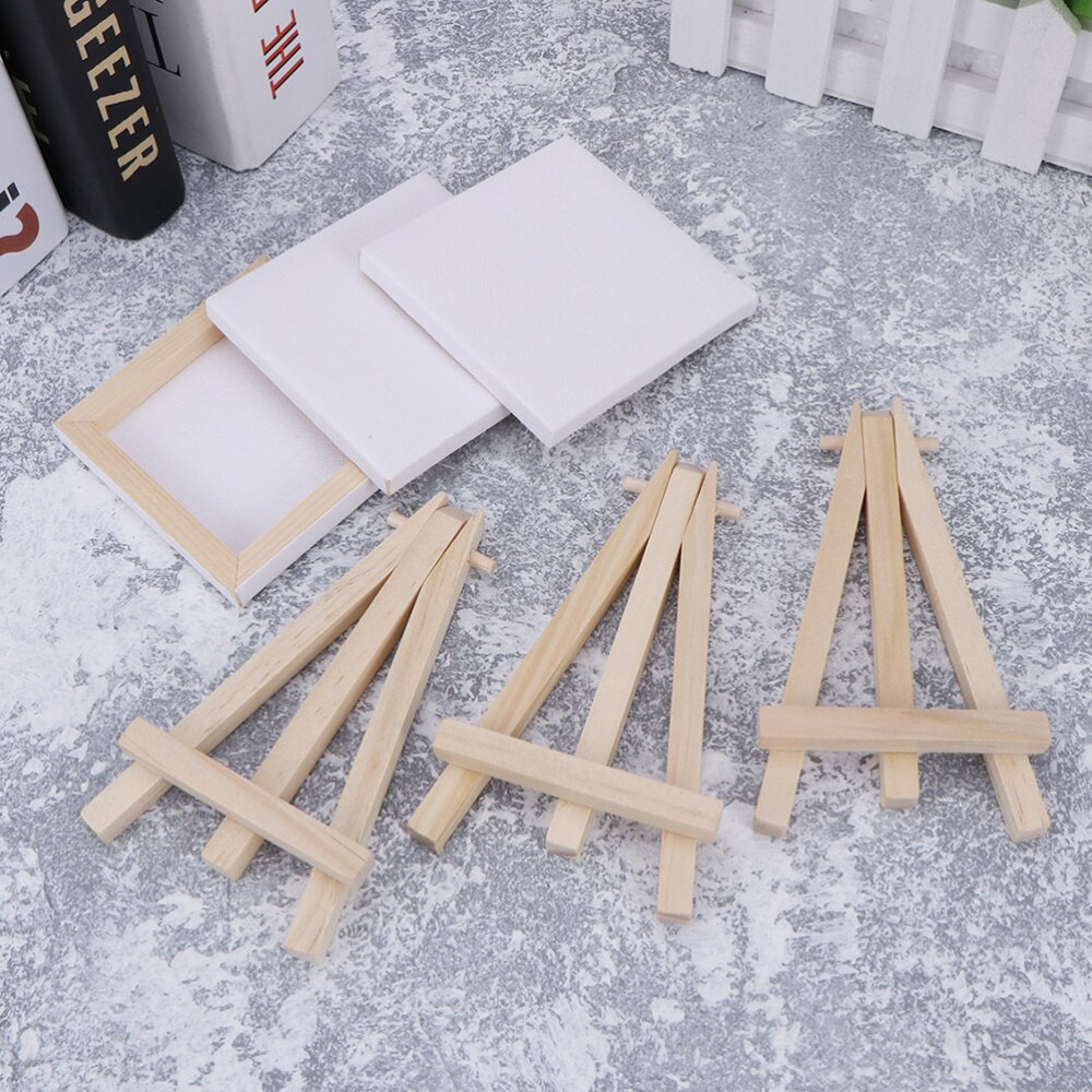 Easel Set Mini Easel Set Lovely Painting Easel Childrens Wooden Easels for Artist Kids