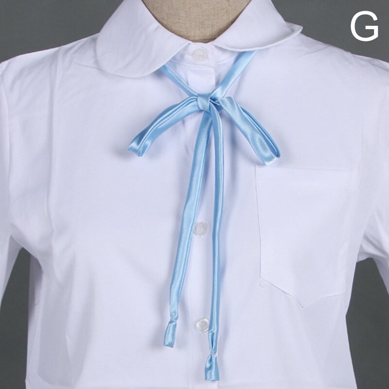 Japanese Style School Dresses Bow Tie For Girs Uniforms Bow Tie Suit Shirt Collar Accessories Collar Rope Students Necktie: G
