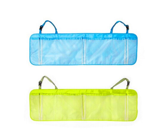 Klapp Gepäck Tasche Auto Kofferraum Organizer Auto Sitz Zurück Lagerung Gittergewebe Tasche Zurück Klapp Zakka Taschen Auto 110cm * 34cm