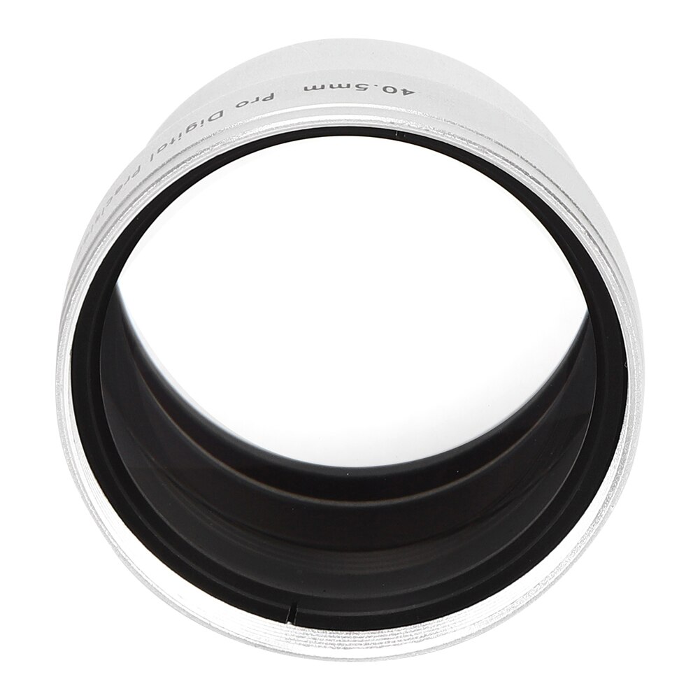 40.5Mm 2X Zwart Aluminium Vergroting Extra Lens Voor Alle 40.5Mm Opening Diameter Camera Lenzen Pak Voor 46mm Filter