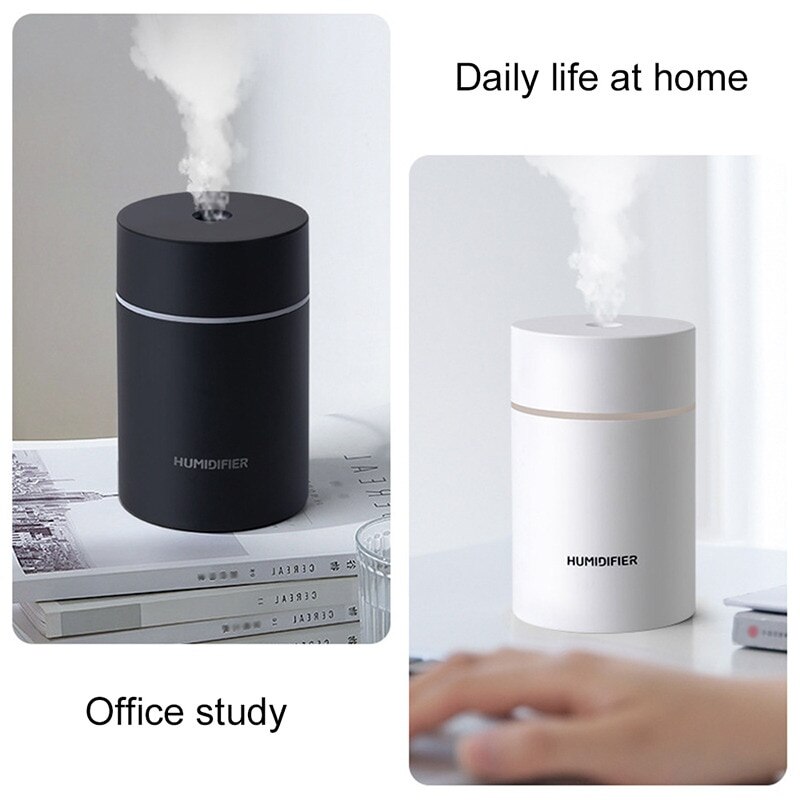 300ml USB automatyczny mini nawilżacz ambona wyciszenie biuro samochodu nawilżający wyciszenie Nano grzywny dużej pojemności samochodowy nawilżacz powietrza w magazynie