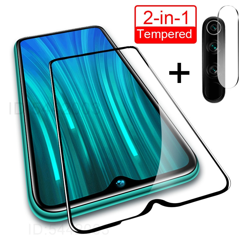 Lentille de caméra 2 en 1 verre trempé pour Redmi Note 8 7 6 5 Pro 8A 8T protecteur d'écran pour Xiaomi Redmi 7 7A 8 8A 8T Film de verre